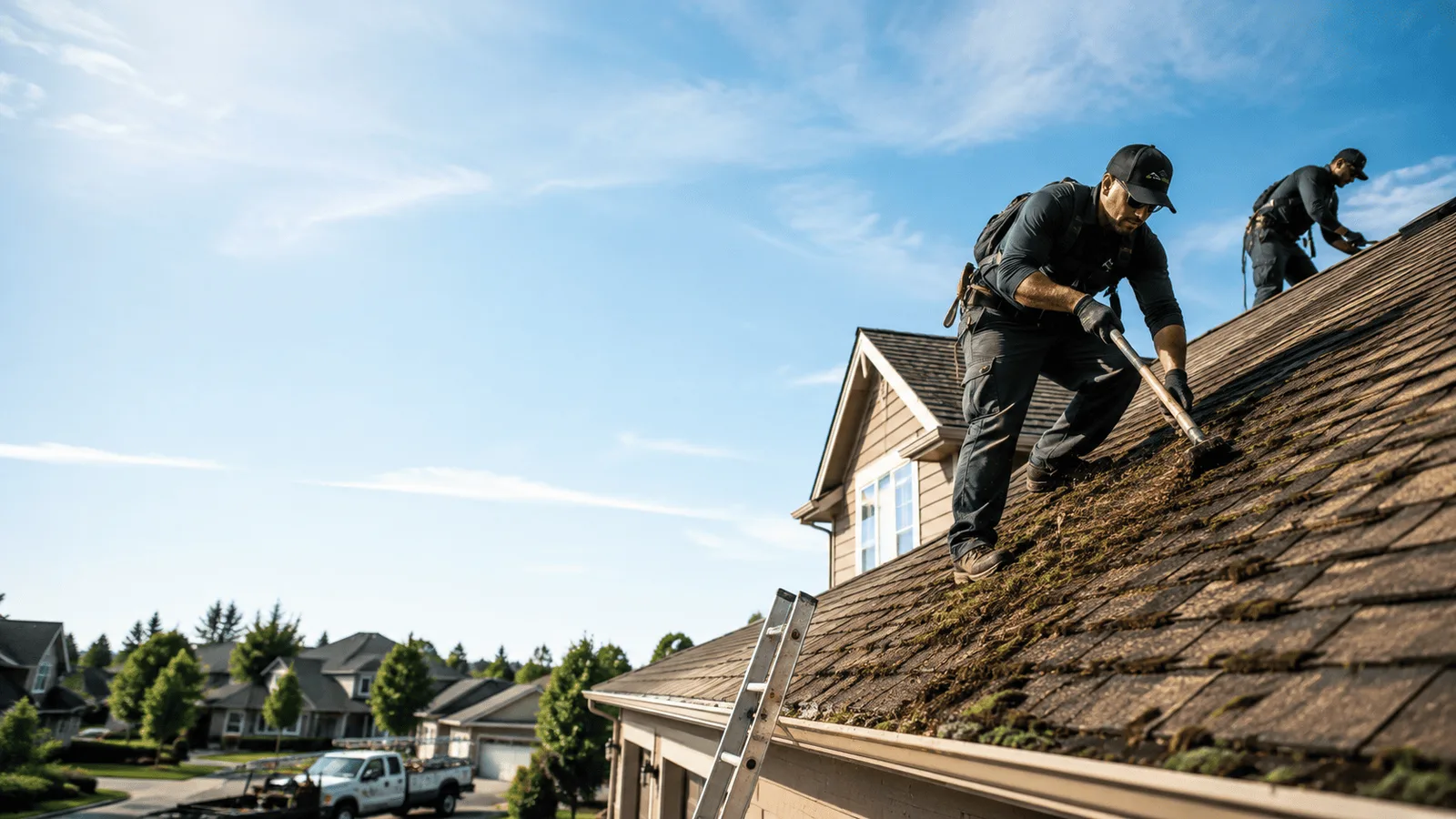 Roof Moss Removal in Ellis Grove, IL near me